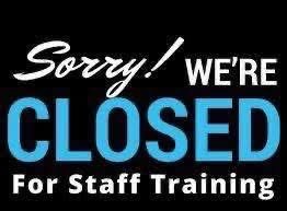 Closed Staff Training